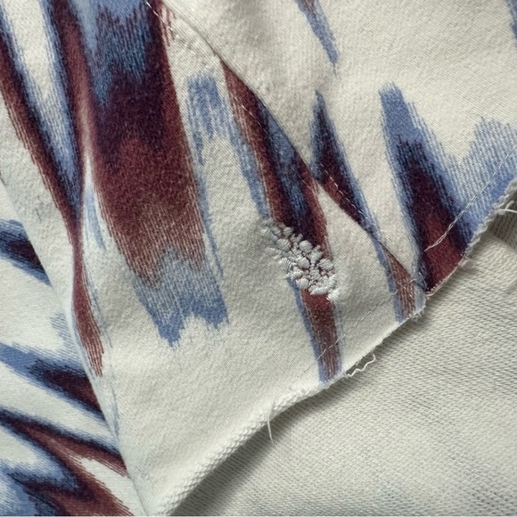 Free People Movement Half Time Printed Crop Hoodie Medium pullover sweatshirt - Picture 9 of 12